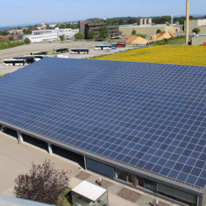 Industrie Photovoltaik Anlage ZION Energy Automation